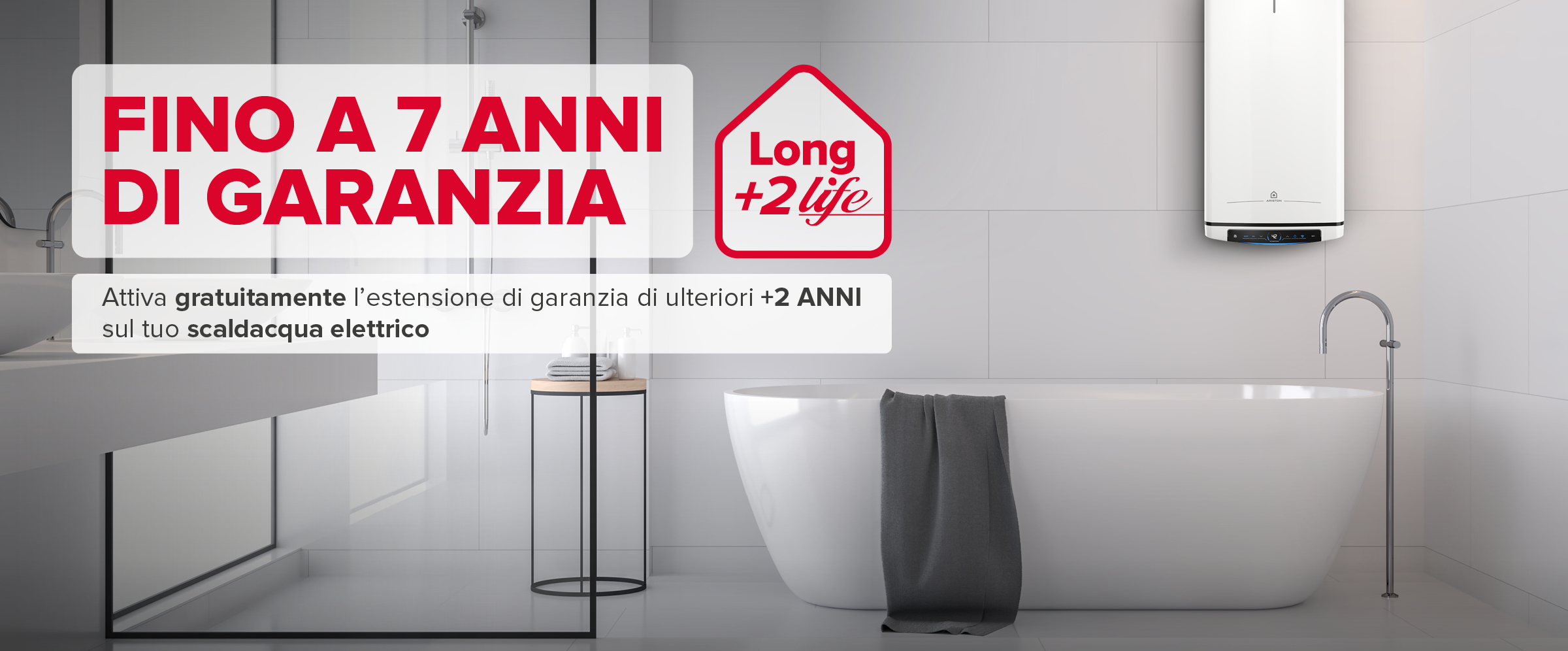 Estensione di garanzia Long Life +2