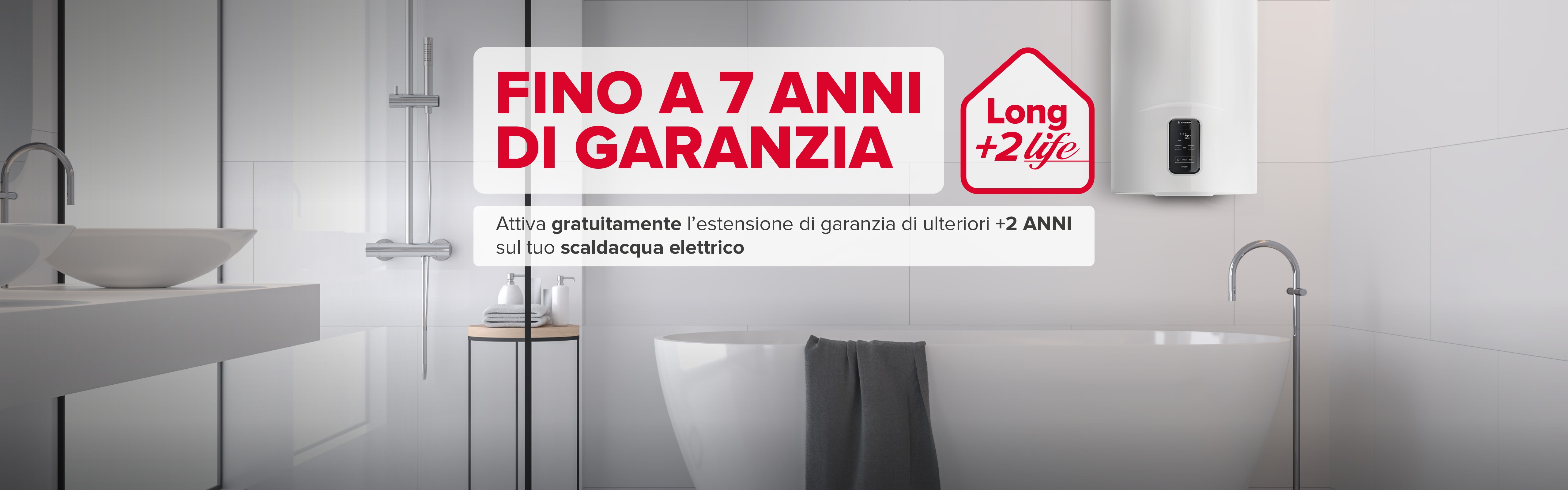 Estensione di garanzia Long Life +2